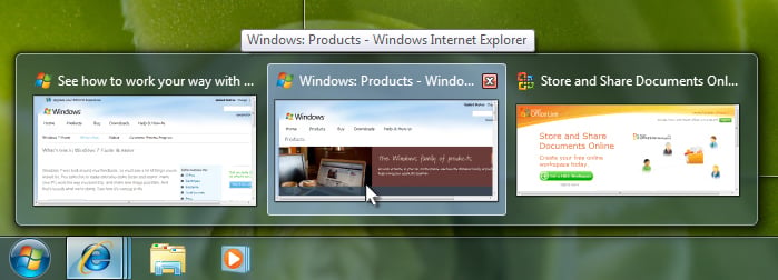 Windows 7 Taskbar