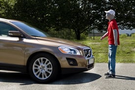 Volvo Pedestrian Safety System