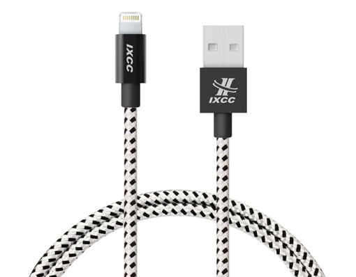  iXCC's Ascend Series Nylon Braided 4-foot cable