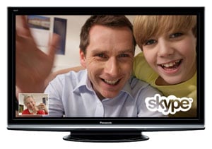 Panasonic TV with Skype