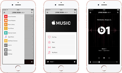 Apple Music Sonos Streaming