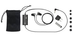 Audio Technica ATH-ANC23 QuietPoint Active Noise-Cancelling In-Ear Headphones