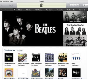 Beatles on iTunes