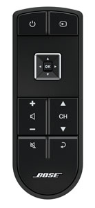 Bose clickpad remote