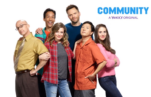 Community cast photo from Yahoo!