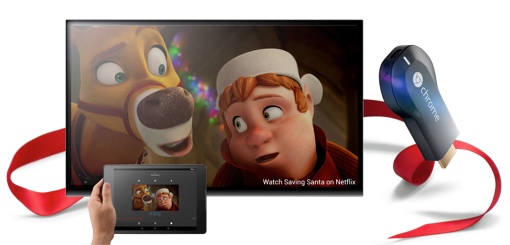 Google Chromecast holiday image