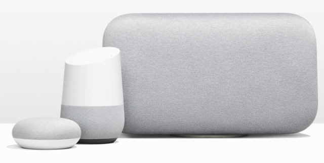 Google Home family of speakers