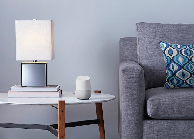 google home living room speaker