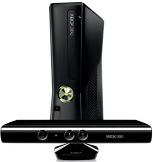 Microsoft Kinect with Xbox 360