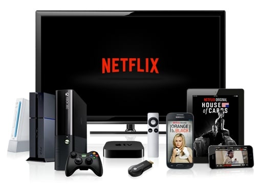 Netflix on different streaming devices