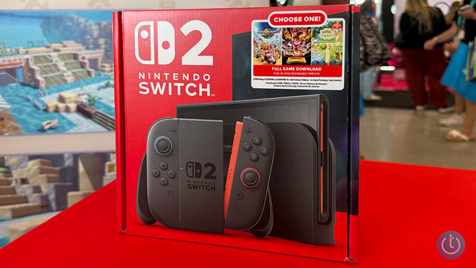 Nintendo Switch 2 Choose Your Game bundle box