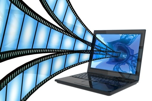 Online video streaming from laptop