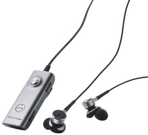 Phiaton PS 210 BTNC Bluetooth 3.0 Active Noise Cancelling Stereo Earphones