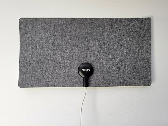 Philips Fabric Swatch TV Antenna