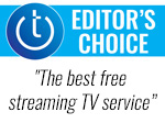 Techlicious Editor's Choice logo with quote: The best free streaming TV service