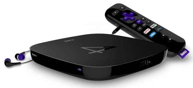 Roku 4 with remote