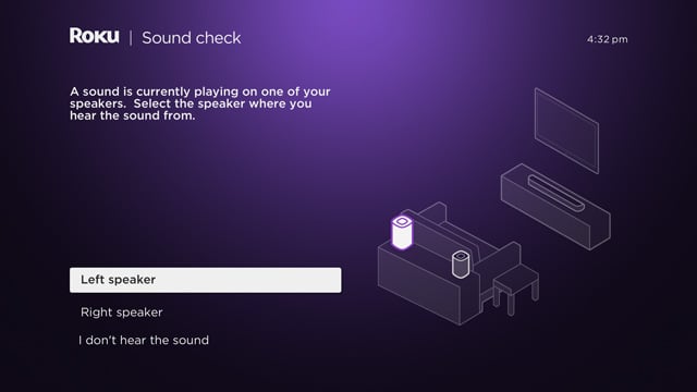 Roku surround sound setup