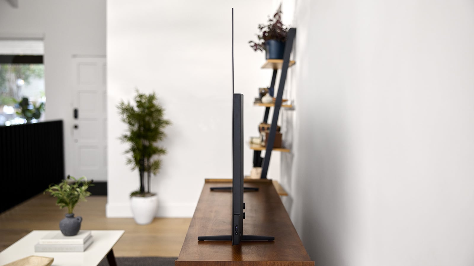 Roku Pro Series OLED seen from the side.