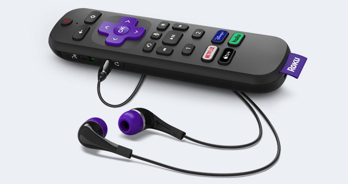 use bluetooth headphones with roku