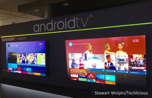 Sharp Aquos Android TVs