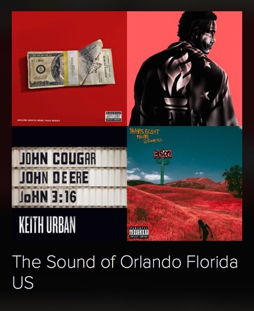 The Sound of Orlando: Spotify Musical Map