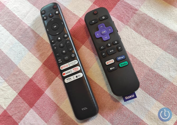 TCL Q7 remote control