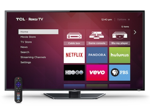 TCL Roku TV interface