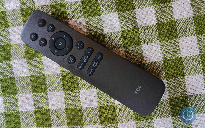 TCL S Class Soundbar 5.1 remote control