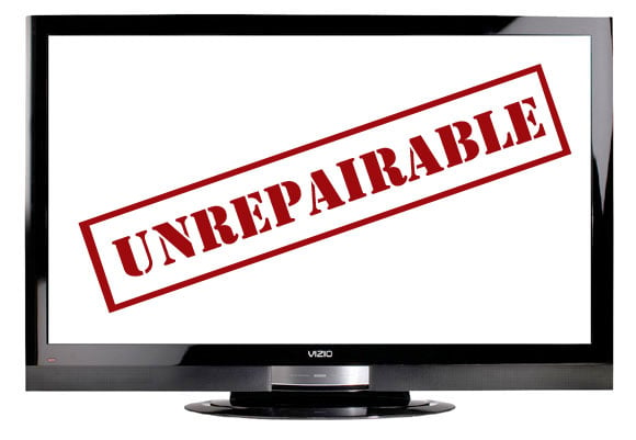 Unrepairable Vizio TV