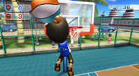 Nintendo Wii Sports Resort basketball