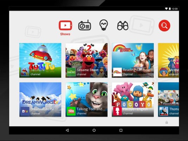 YouTube Kids Screenshot