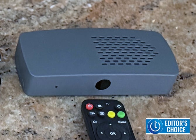 The Zinwell ZAT-600B recevieves the Techlicious Editor's Choice award.