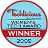 Winner of the 2009 Women's Tech Award - Casio Exilim EX-FC100