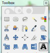 GIMP Text Tool