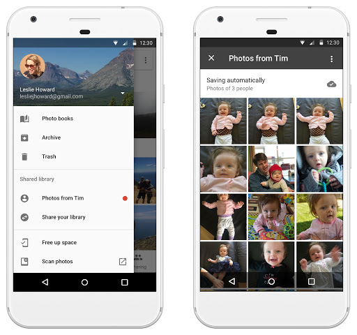 Google Photos Shared Libraries