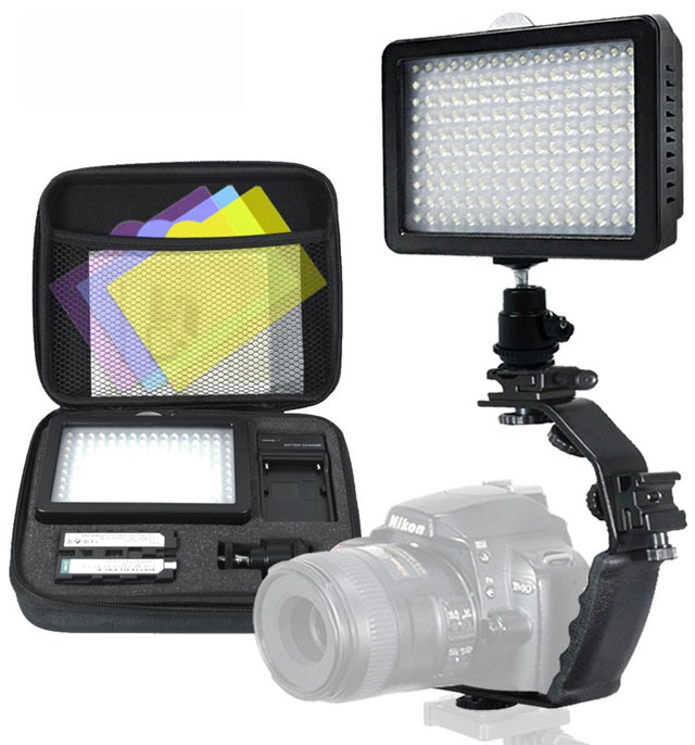 Video Light: LimoStudio 160 LED video light lamp