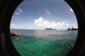 Lomo Fisheye One landscape shot