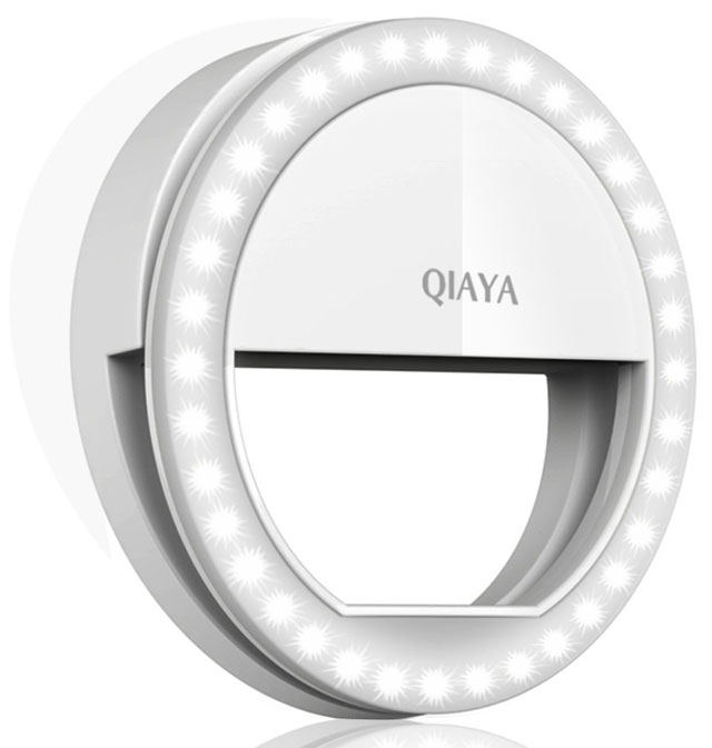 Selfie Light: Qiaya selfie ring light for phone camera