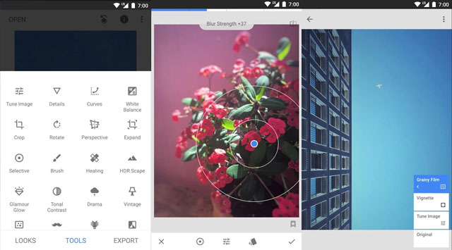 Excellent manual editing tools: Snapseed