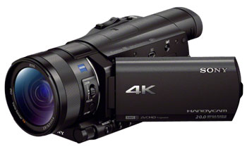 Sony 4K Handycam FDR-AX100