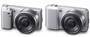 Sony NEX-5 and NEX-3