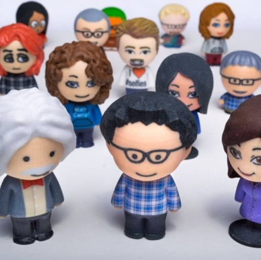 3D Printed Bobbleheads via Amazon 3D Printed Products store