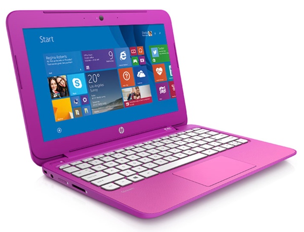 HP Stream 11, pink