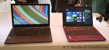 Acer Aspire E14 & E15