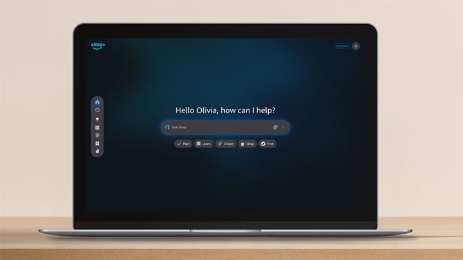 Alexa.com screenshot on a laptop