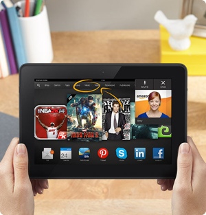 Kindle Fire HDX