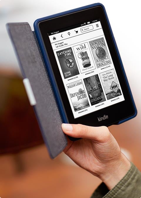 what is a paper white kindle