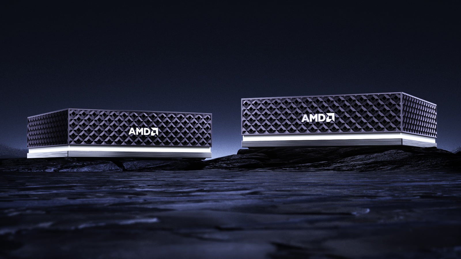 Two AMD Ryzen AI Halo machines