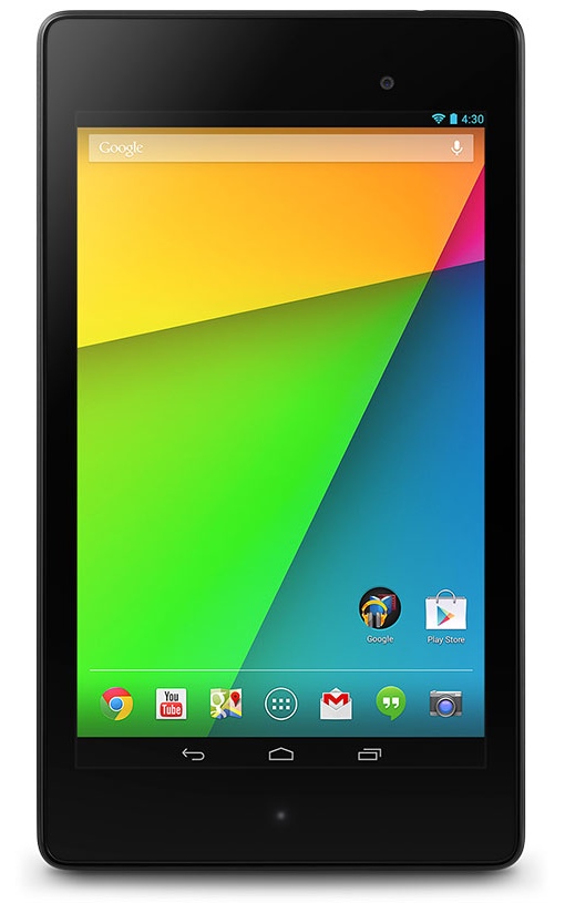 Tablet running Android 4.3 Jelly Bean