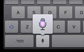 Apple new iPad text dictation